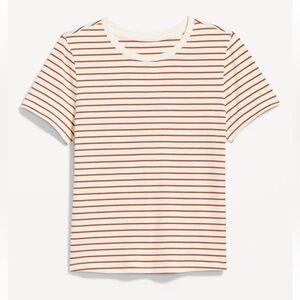 Striped White and Brown T-Shirt

Will donate this week if doesn’t sell ‼️